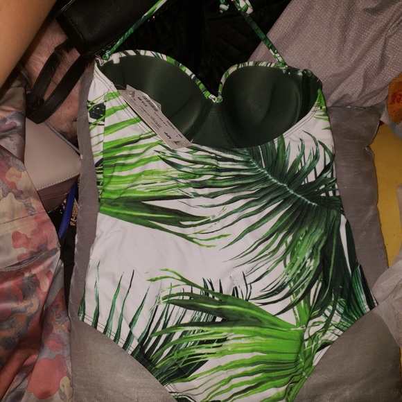 Palm Tree bathing suit - Picture 2 of 2